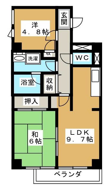 パインフィールド吉祥院 間取り