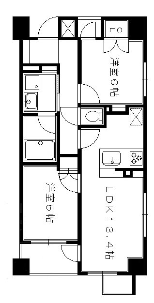イーグルコート烏丸御池 間取り