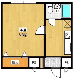 アビタシオン鴨川 間取り