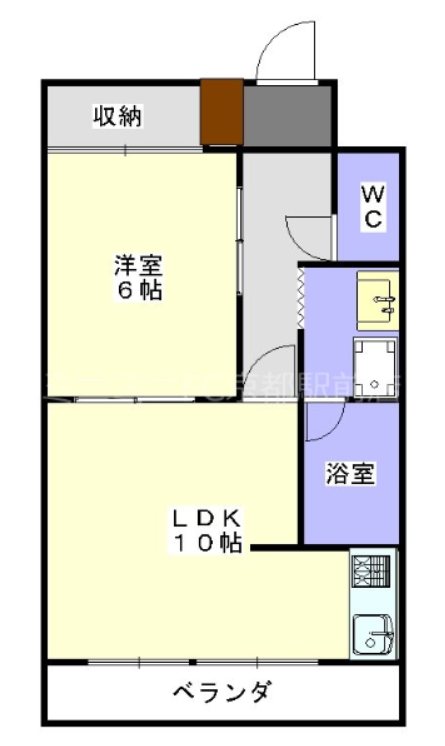 ボナール三条高倉 間取り