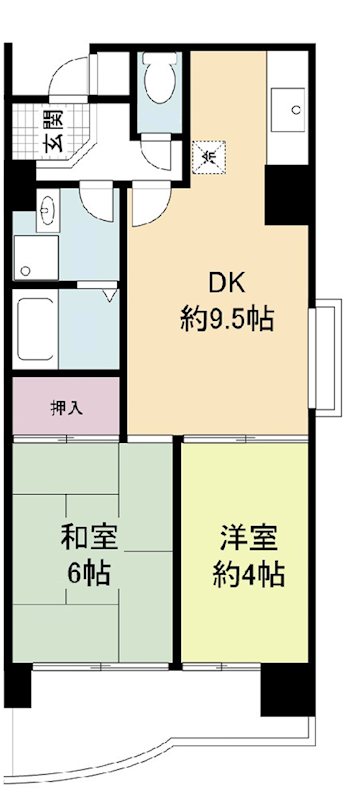 パラシオ西洞院 間取り