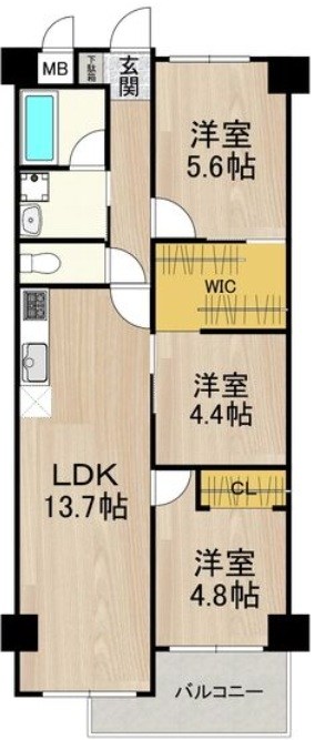 インペリアル京都 間取り