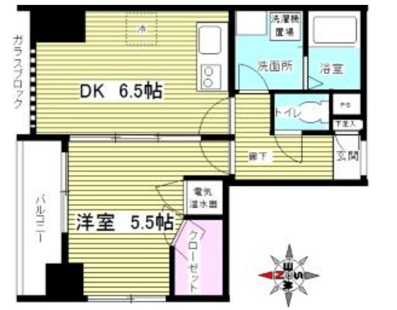 ＧＬＡＮＺ七条通 間取り