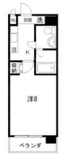 グランドパレス西院東館 間取り