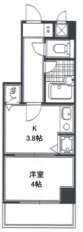 ライオンズマンション五条大宮第二 間取り