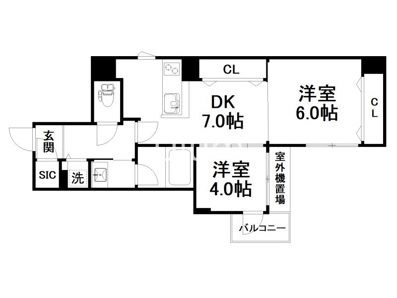 ロイヤルステイツ御所南 間取り