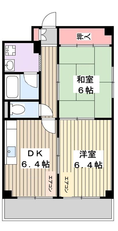 ウインドベル四条大宮 間取り