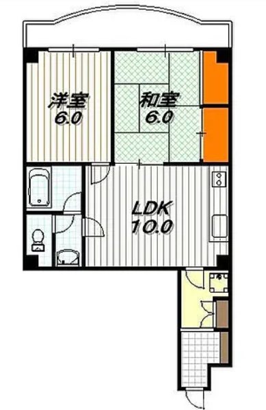 グレースコート堀川 間取り