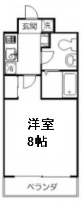 グランドパレス西院西館 間取り