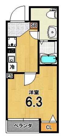 グランデコート西院三蔵 間取り