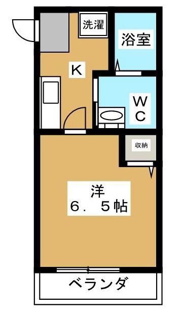 アパートメント二条城 間取り