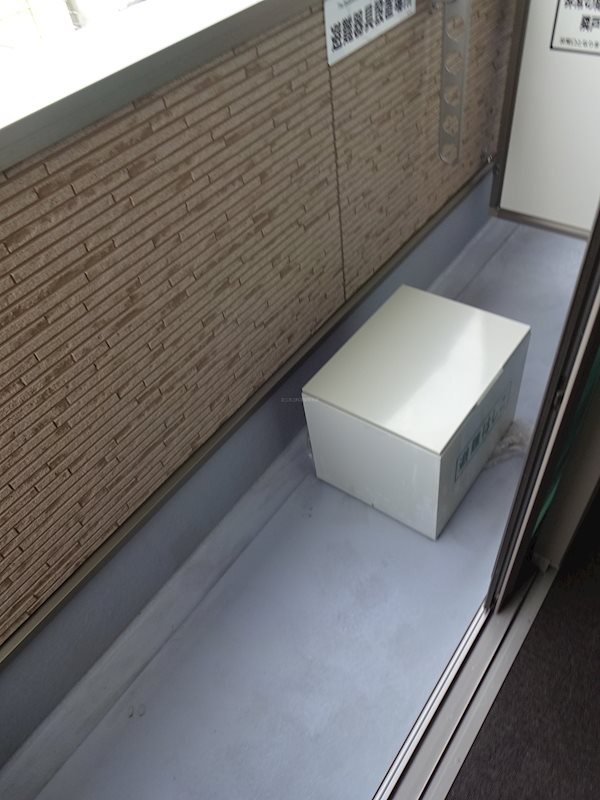 アパートメント二条城 ベランダ
