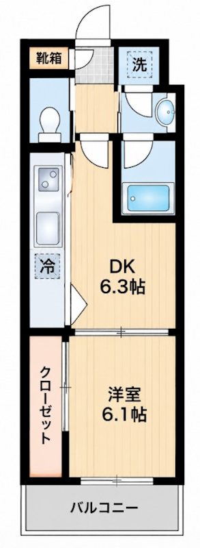 Ｇｒａｎｄ Ｅ’ｔｅｒｎａ京都 間取り