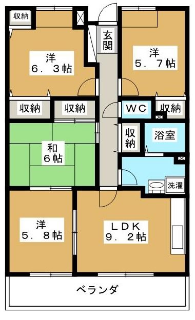 エスポワールＫｙｏ 間取り