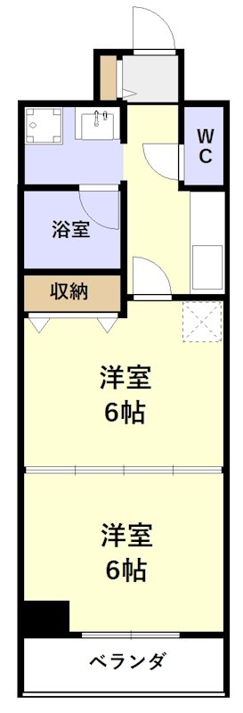 ボナール三条高倉 間取り