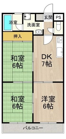 ロイヤルコーポ 間取り