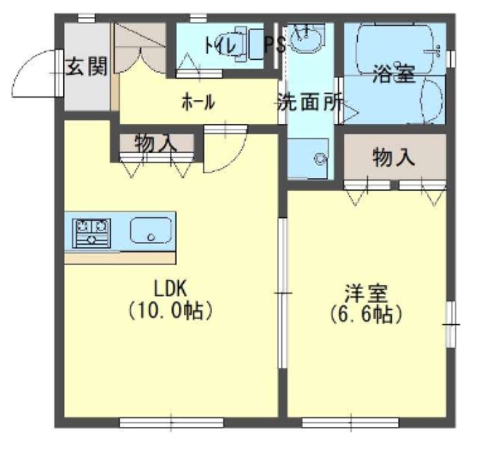 ラシーネフィーユ 間取り