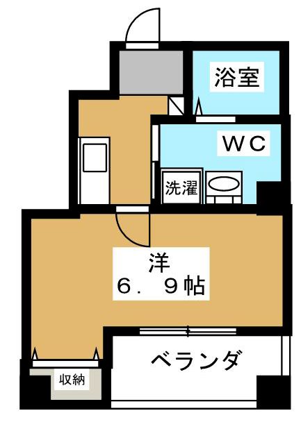 ハーグレジデンス京都御所西Ⅱ 間取り