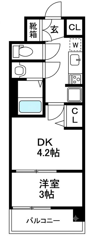 エンゼルプラザ京都太秦 間取り
