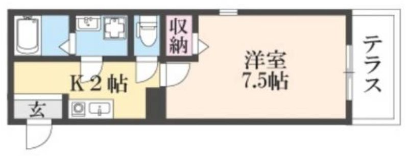 Ａｒｉａ西野大鳥井町 間取り