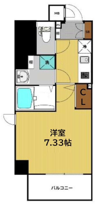 セオリー五条天神川 間取り
