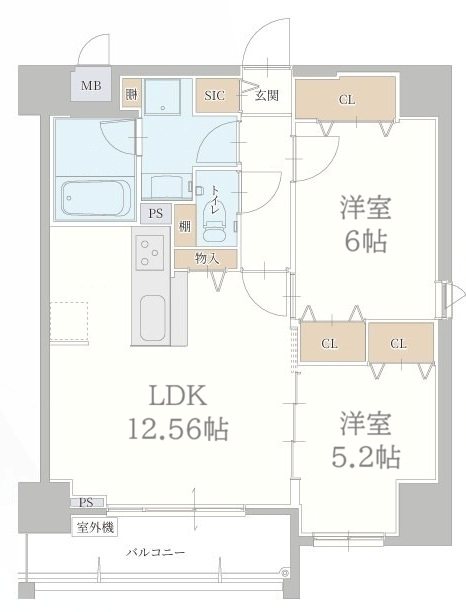 Ｖｉｅｎｔｏ京都駅 間取り