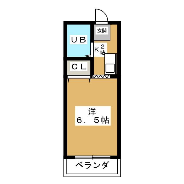 コーポ桐生 間取り