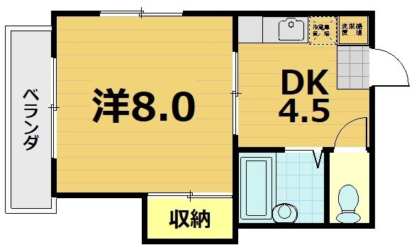 メゾン桃栄 間取り