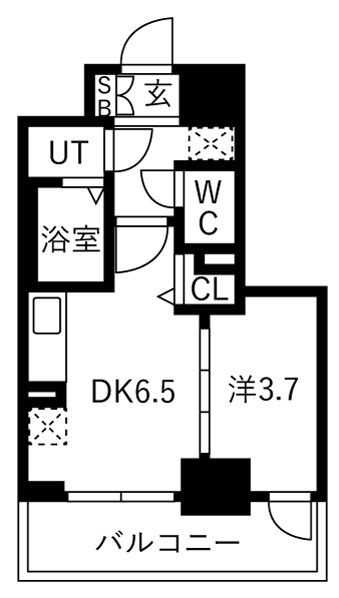 ファステート京都東寺フェイブ 間取り