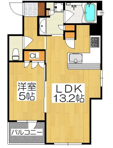 リーガル京都堀川五条通りⅡ 間取り