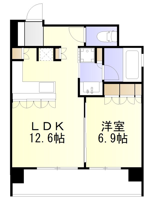 リーガル京都御所西Ⅴ 間取り