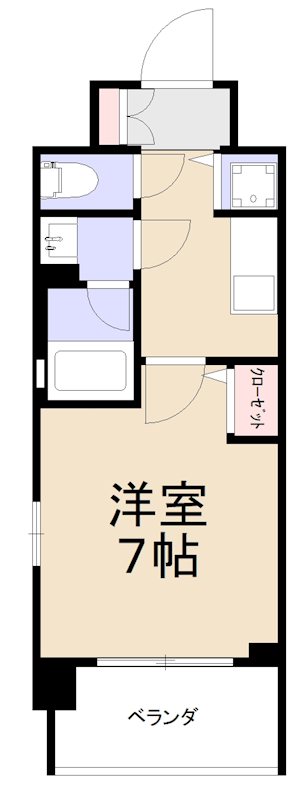 ベラジオ雅び西大路五条Ⅱ 間取り