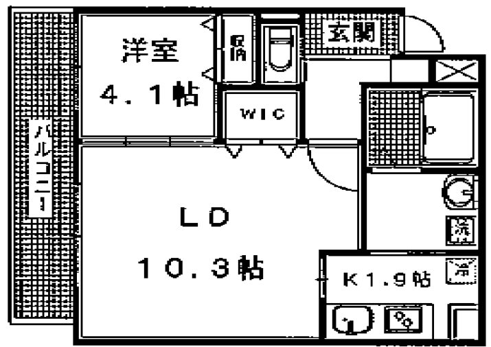 ハルチェルーナ・二条 間取り
