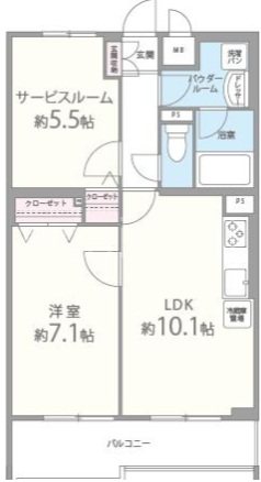 エスポアール西大路 間取り
