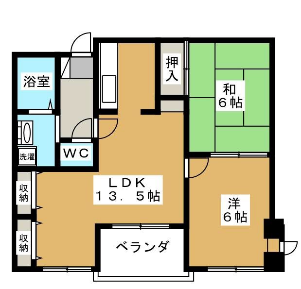 グランレブリー御所東Ⅱ 間取り