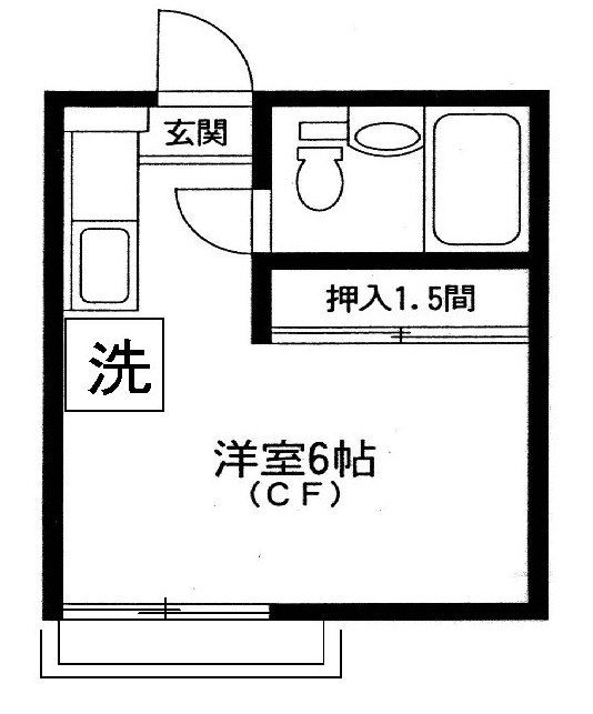 小日向アパートメント 間取り