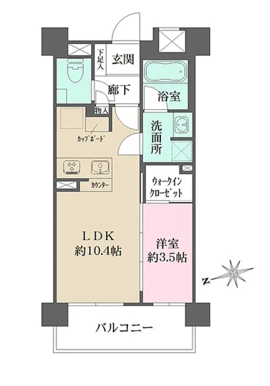 東京都文京区水道２丁目 間取り