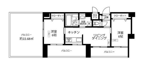 東京都文京区白山１丁目 間取り