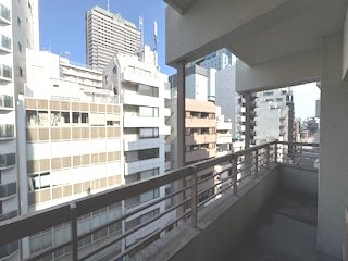 赤坂コーポ ベランダ