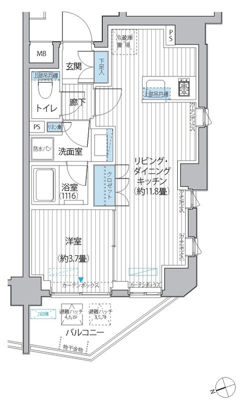 東京都大田区山王１丁目 間取り