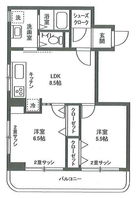 ハイメゾン千石 間取り