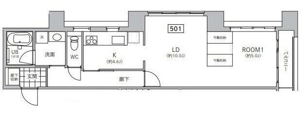 koishikawaコロン 間取り