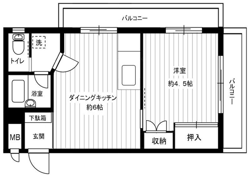 ダイヤモンドレジデンス板橋本町 間取り