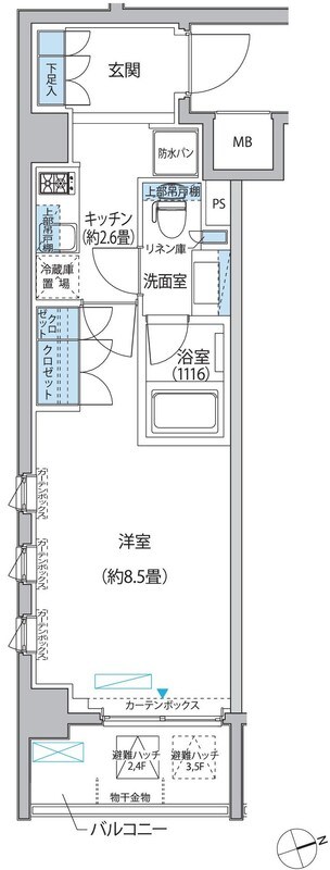 東京都大田区山王１丁目 間取り