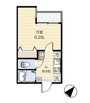 東京都文京区本駒込２丁目 間取り