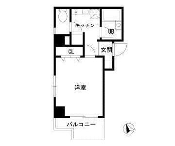 東京都文京区本駒込２丁目 間取り
