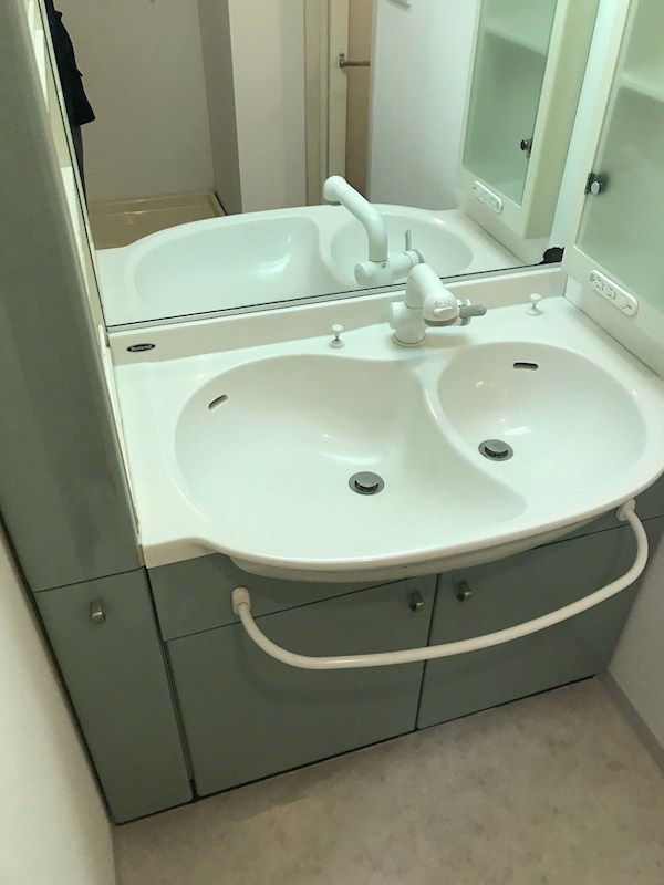中銀東京日本橋マンシオン 洗面所