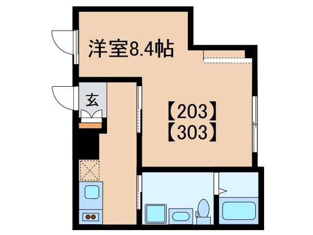 東京都文京区本駒込５丁目 間取り