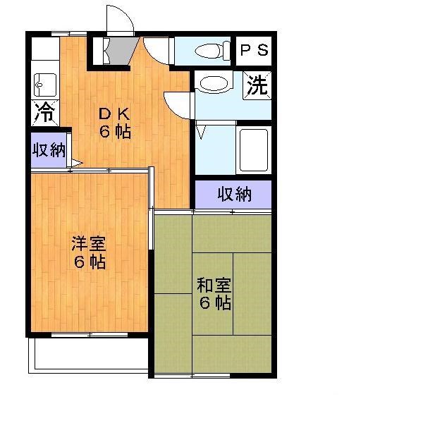 レジデンスAOI 301号室 間取り