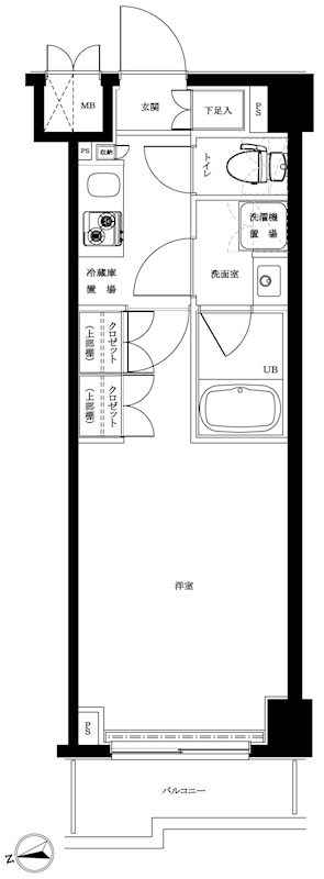 ルーブル蒲田十番館 間取り